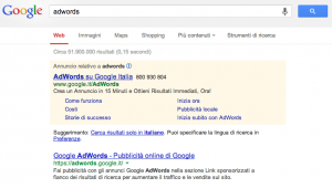 AdWords Annuncio AdWords