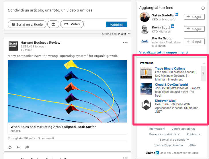 Linkedin Text Ads